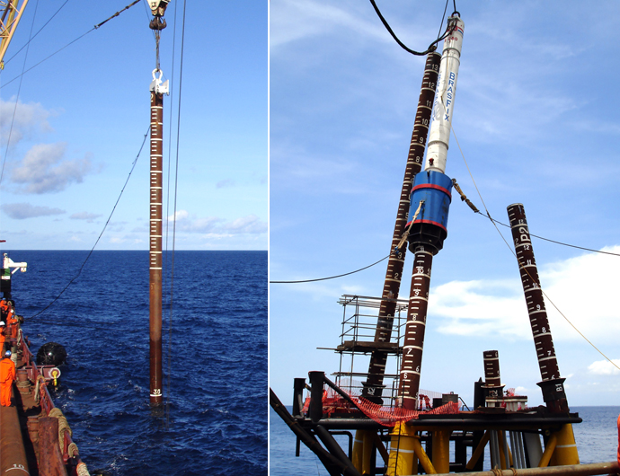 Fundações offshore para plataformas de exploração