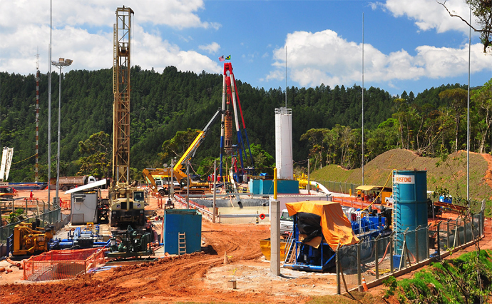 Execução de shafts profundos