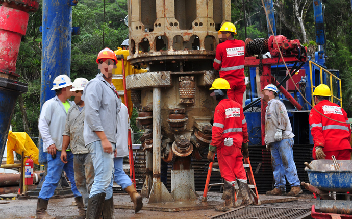 Execução de shafts profundos